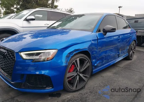 2018 Audi Rs 3 2.5T z USA, uszkodzony, nr VIN WUABWGFF7J1905717